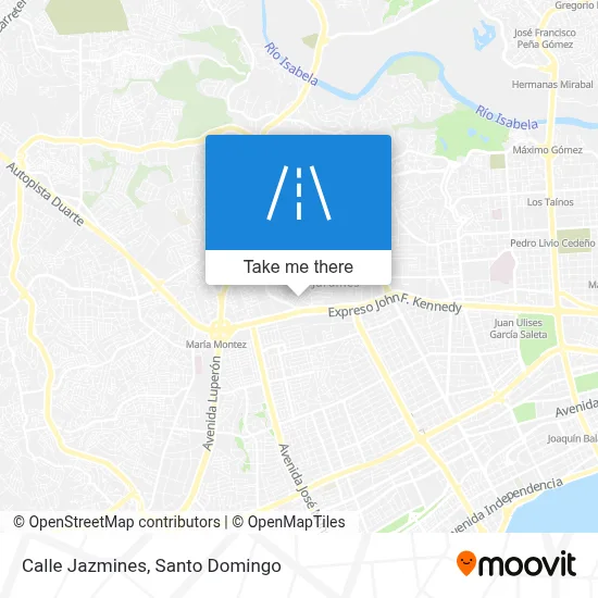 Mapa de Calle Jazmines