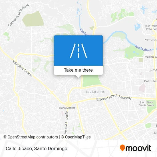 Mapa de Calle Jicaco