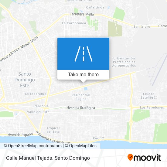 Mapa de Calle Manuel Tejada