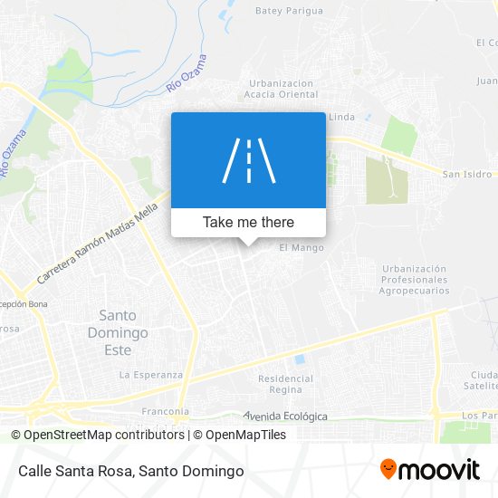 Mapa de Calle Santa Rosa