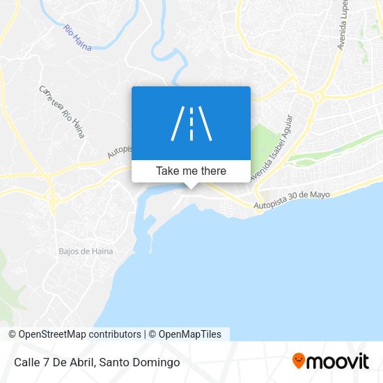 Calle 7 De Abril map