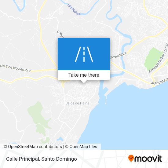 Calle Principal map