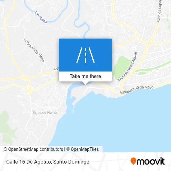 Mapa de Calle 16 De Agosto
