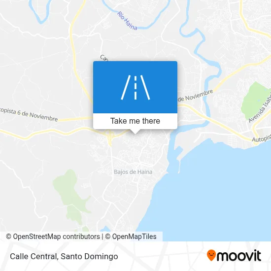 Mapa de Calle Central