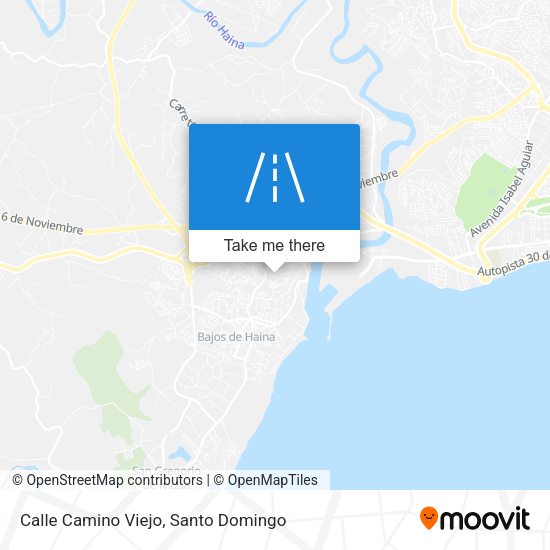 Mapa de Calle Camino Viejo