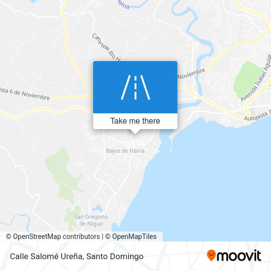 Mapa de Calle Salomé Ureña