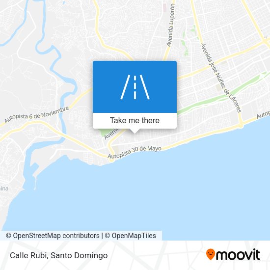 Mapa de Calle Rubi