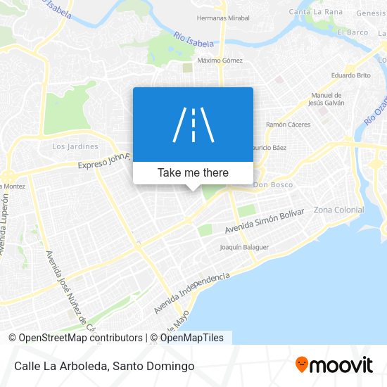 Mapa de Calle La Arboleda