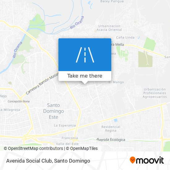 Avenida Social Club map