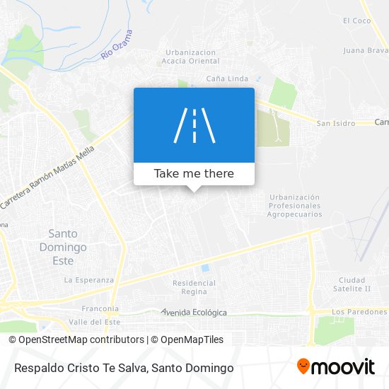 Respaldo Cristo Te Salva map