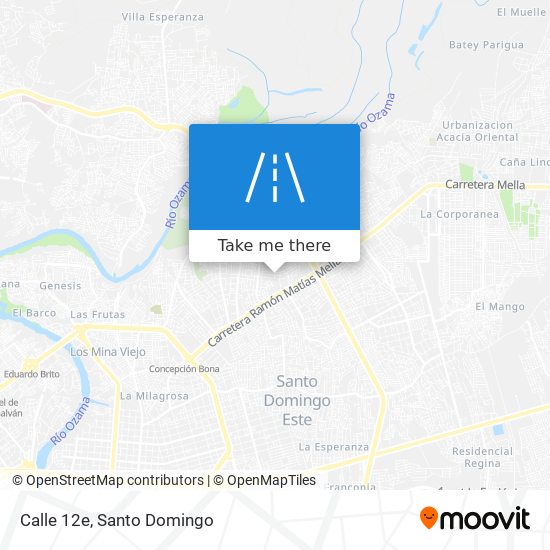 Calle 12e map