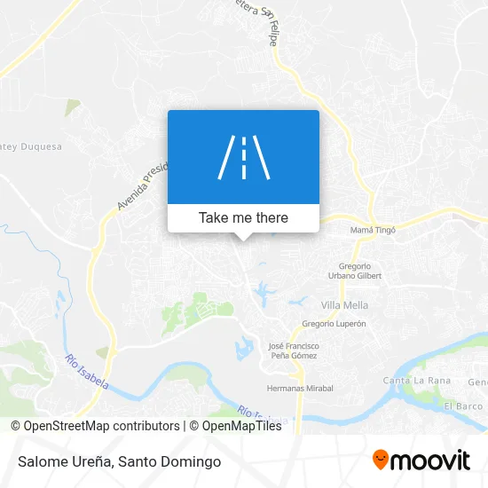 Mapa de Salome Ureña