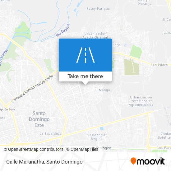Calle Maranatha map