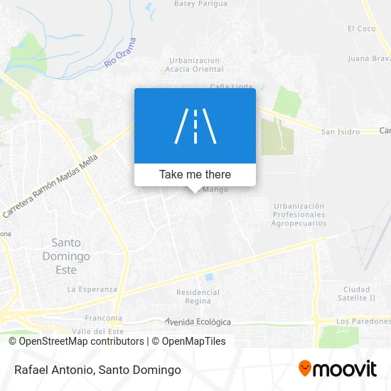 Mapa de Rafael Antonio