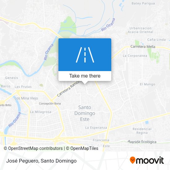 Mapa de José Peguero