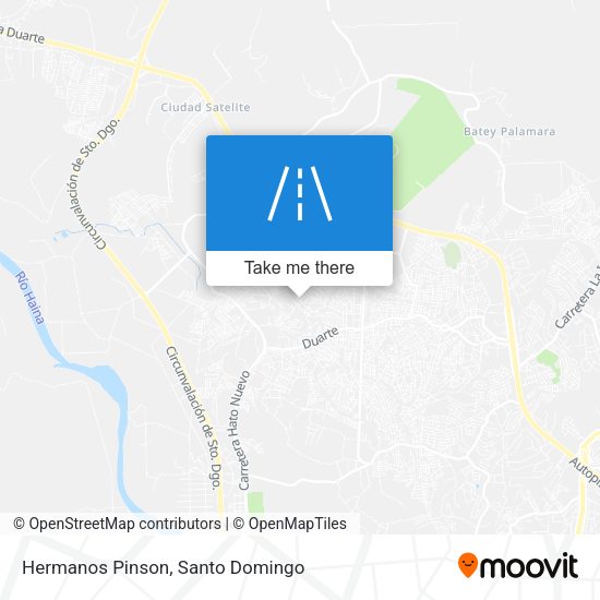 Mapa de Hermanos Pinson