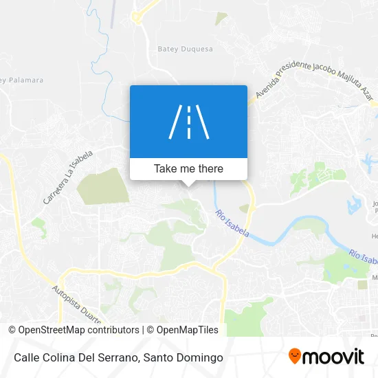 Calle Colina Del Serrano map