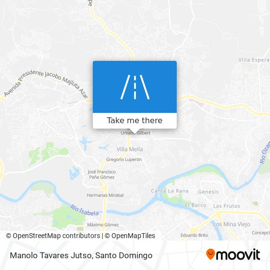 Mapa de Manolo Tavares Jutso