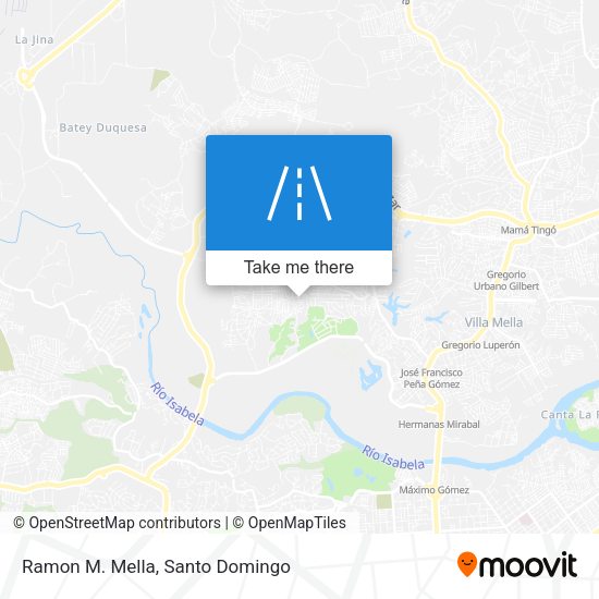 Mapa de Ramon M. Mella