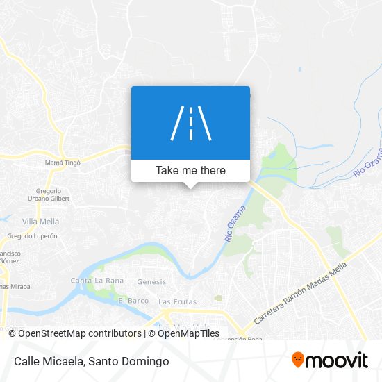 Calle Micaela map