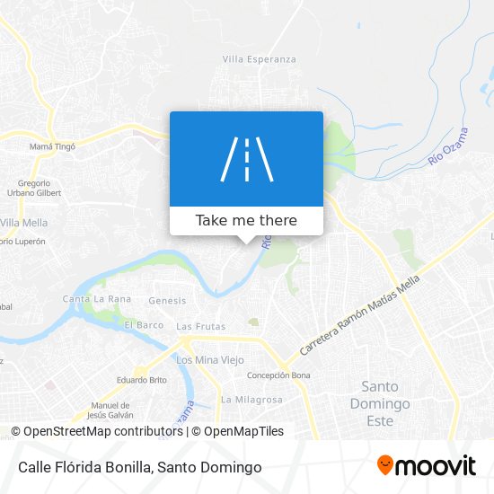 Calle Flórida Bonilla map