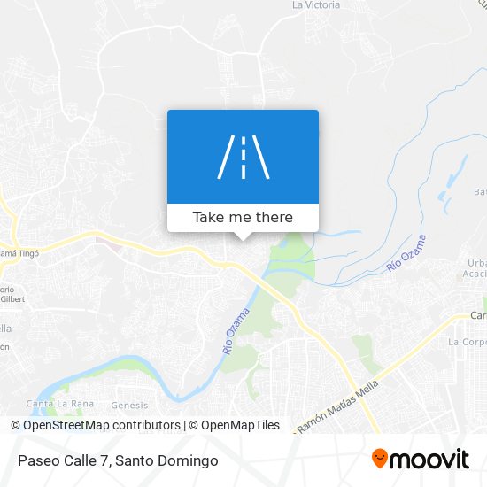 Paseo Calle 7 map