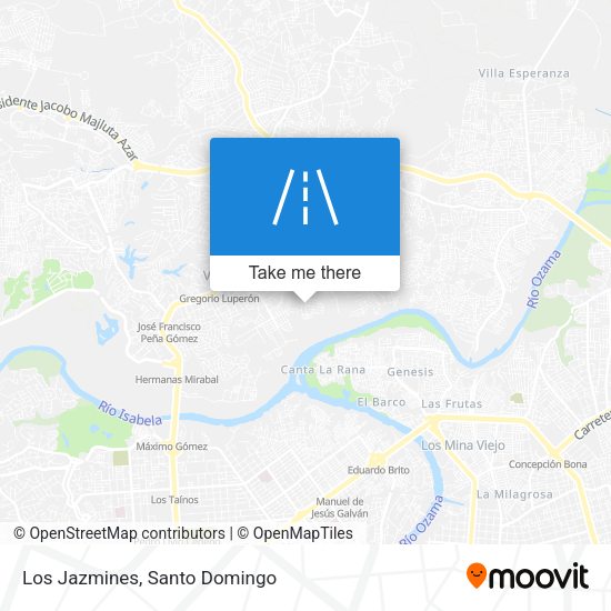 Mapa de Los Jazmines