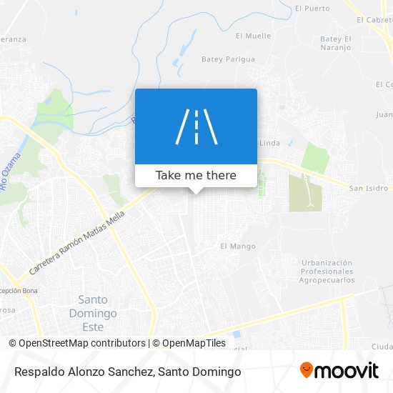 Respaldo Alonzo Sanchez map