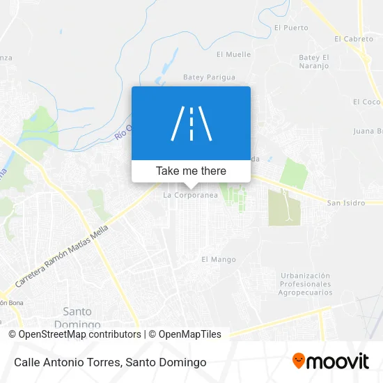 Calle Antonio Torres map