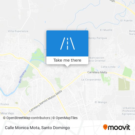 Calle Monica Mota map