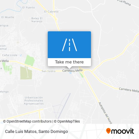 Mapa de Calle Luis Matos