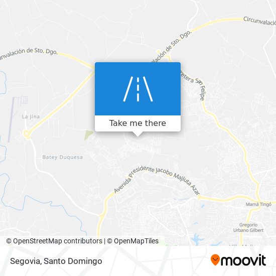 Segovia map