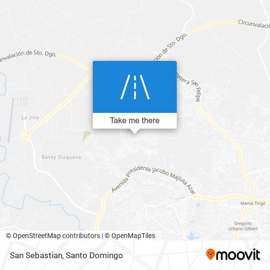 Mapa de San Sebastian