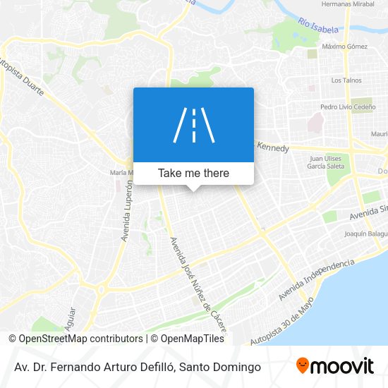 Mapa de Av. Dr. Fernando Arturo Defilló