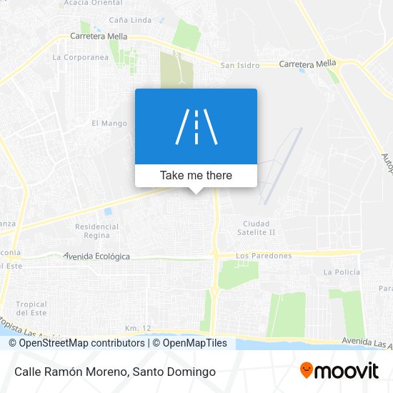 Calle Ramón Moreno map