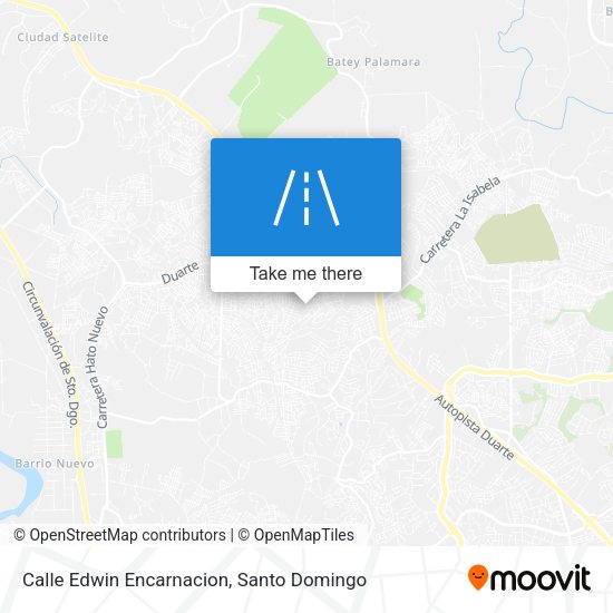 Calle Edwin Encarnacion map