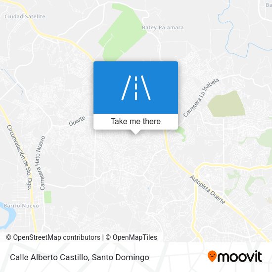 Calle Alberto Castillo map