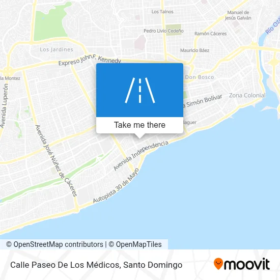 Calle Paseo De Los Médicos map