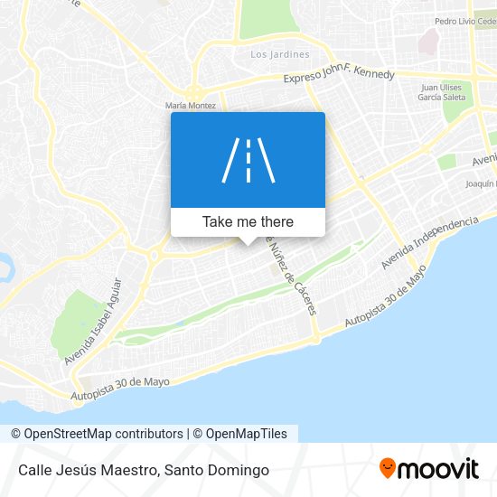 Calle Jesús Maestro map