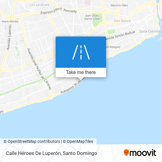 Mapa de Calle Héroes De Luperón