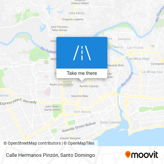 Mapa de Calle Hermanos Pinzón