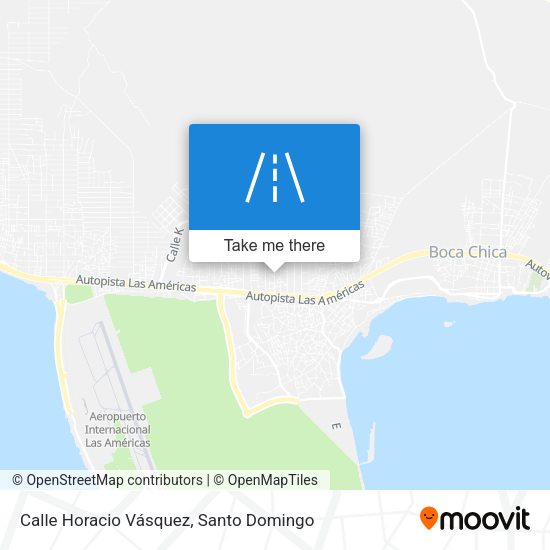 Mapa de Calle Horacio Vásquez