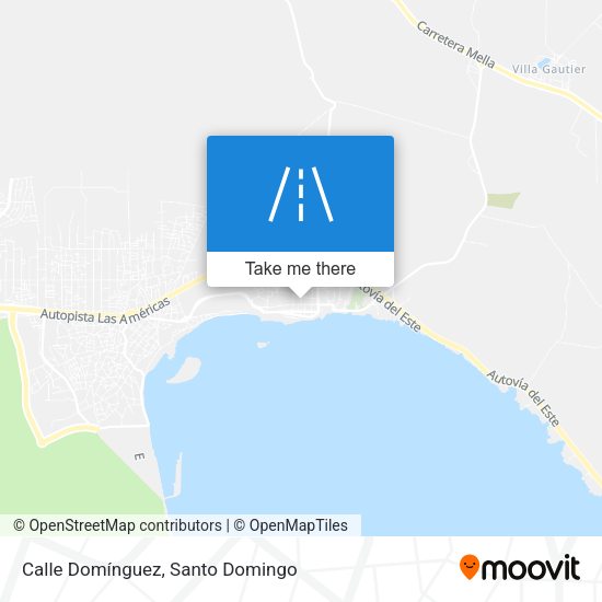 Mapa de Calle Domínguez