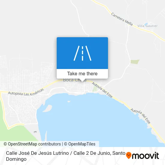 Calle José De Jesús Lutrino / Calle 2 De Junio map