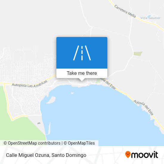 Mapa de Calle Miguel Ozuna