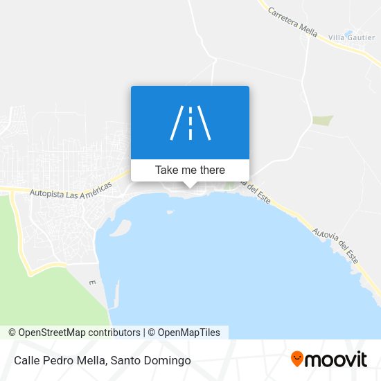 Calle Pedro Mella map