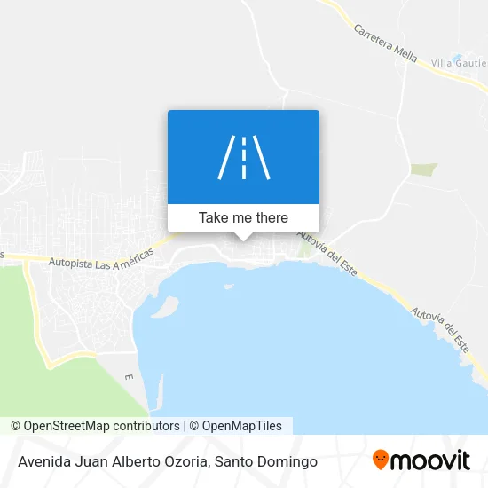 Avenida Juan Alberto Ozoria map
