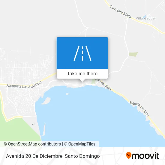 Avenida 20 De Diciembre map