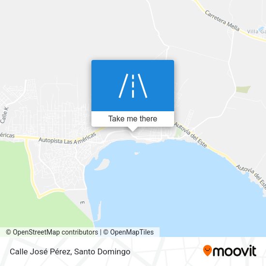 Mapa de Calle José Pérez