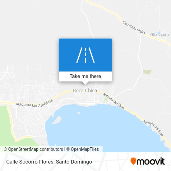 Mapa de Calle Socorro Flores
